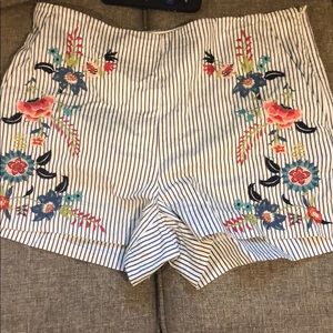 High waisted shorts
